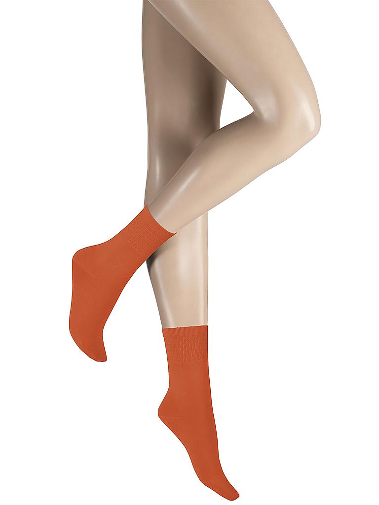 KUNERT | Damen Socken BLUE Rust | orange