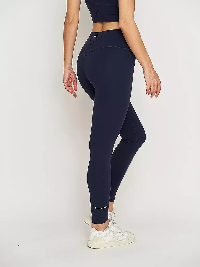 KUUNO | Highwaist Leggings Essential | dunkelblau