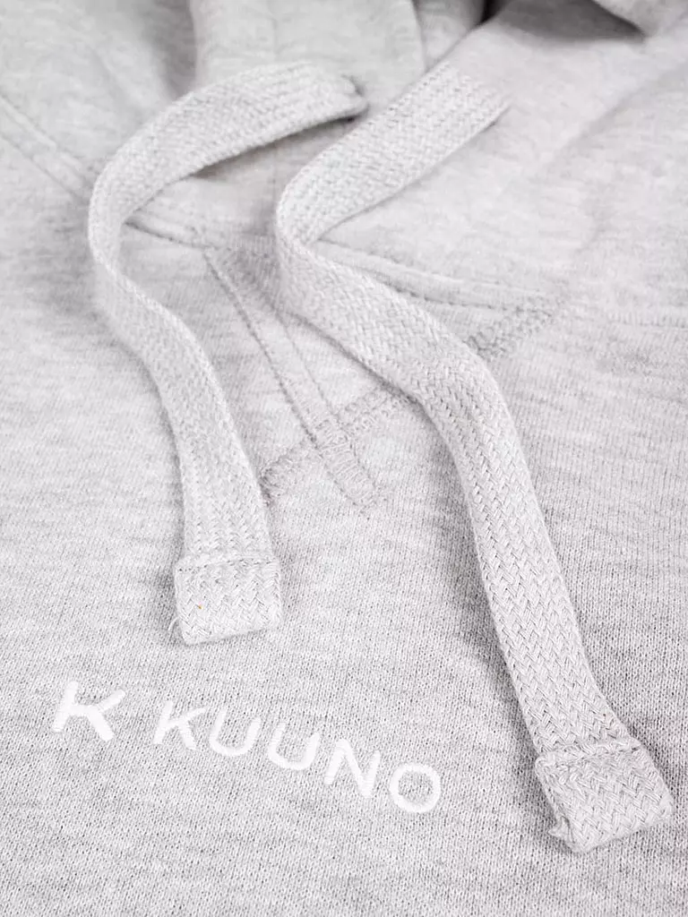KUUNO | Kapuzensweater - Hoodie Everyday | grau