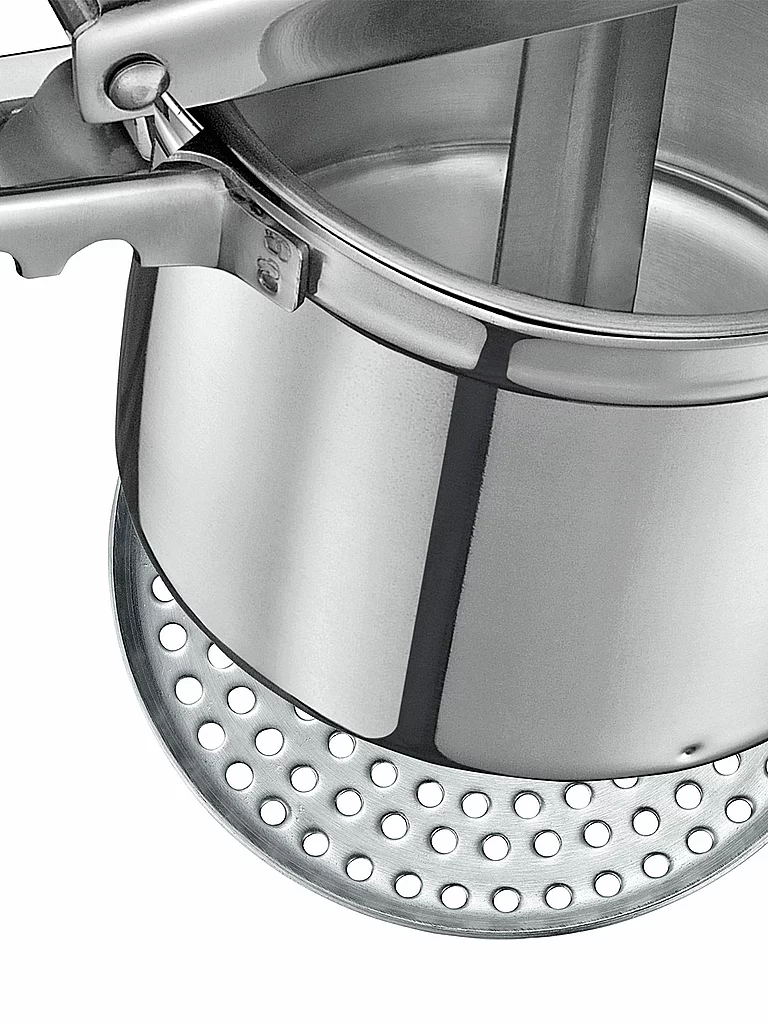 KÜCHENPROFI Prensa de patatas TRIO de acero inoxidable plata