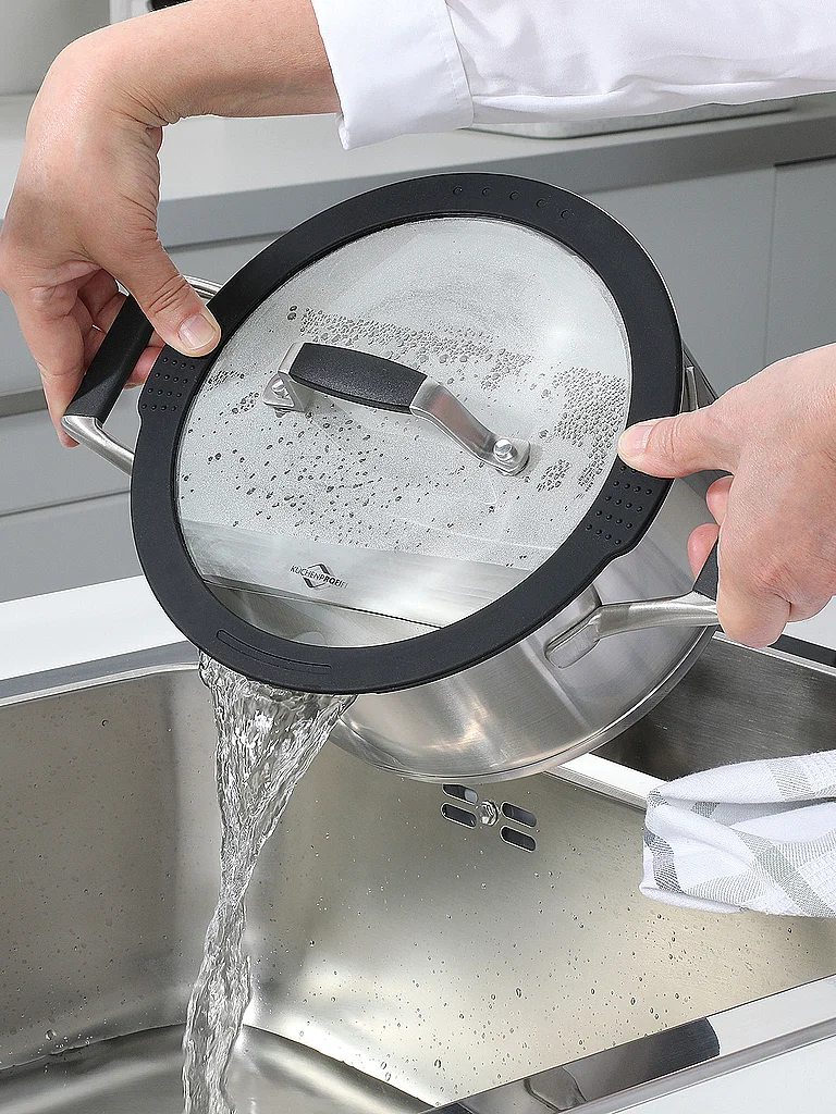 KÜCHENPROFI Bratentopf COMO 20cm/3l Edelstahl argent