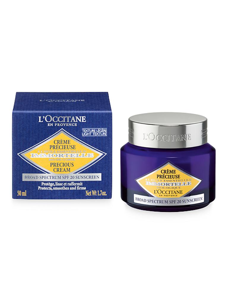 L'OCCITANE |  Immortelle Creme Précieuse Leichte Textur LSF 20 50ml | transparent