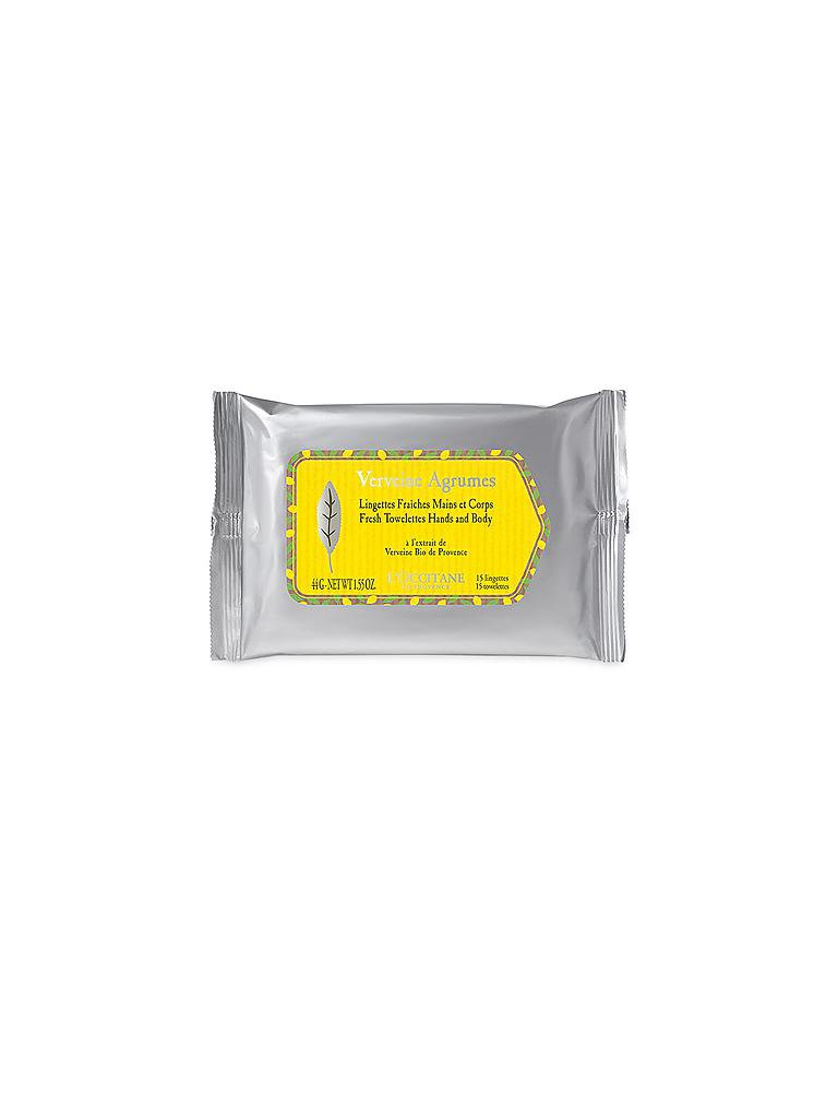 L'OCCITANE | Citrus Verveine Erfrischungstücher 15Stk. | 