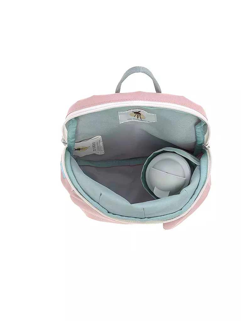 LÄSSIG | Kindergarten Rucksack Tiny About Friends Chinchilla | rosa