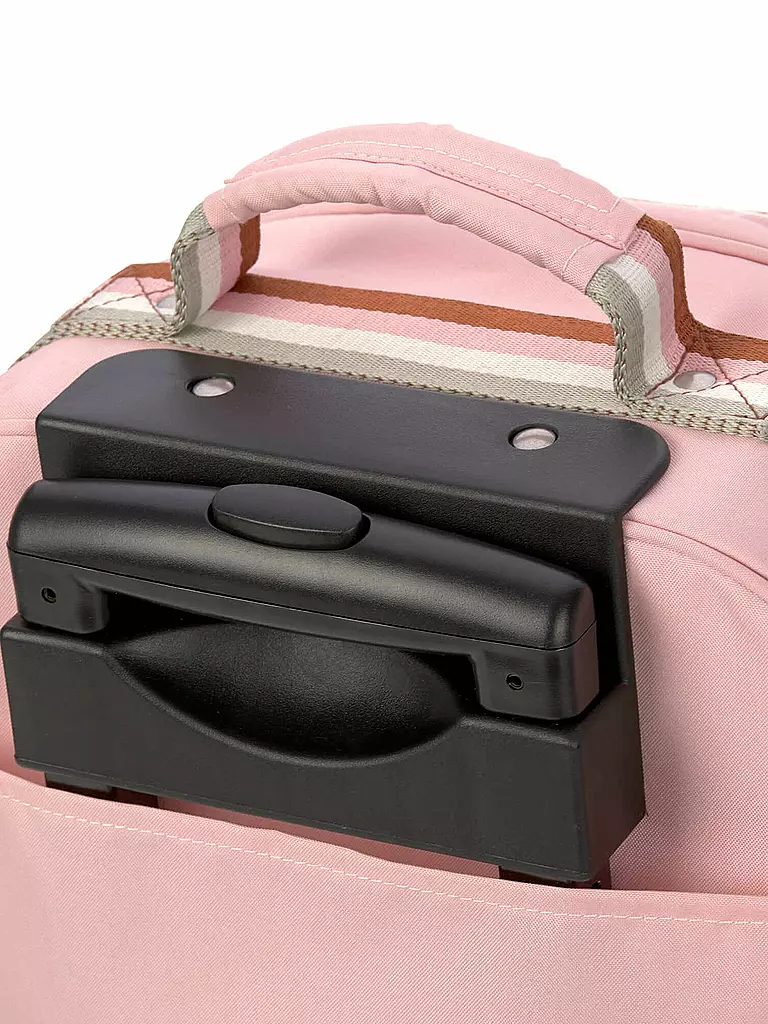 LÄSSIG | Kinderkoffer - Trolley Safari Giraffe | rosa