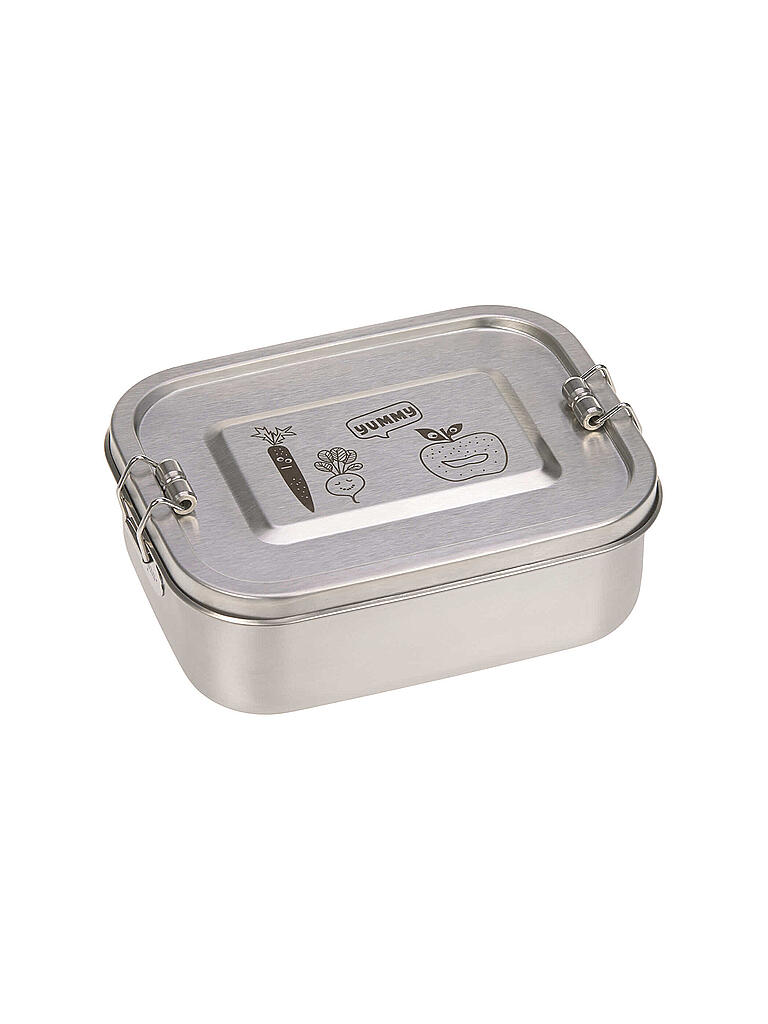LÄSSIG | Lunchbox - Frischhaltedose Edelstahl Solid Yummy | keine Farbe
