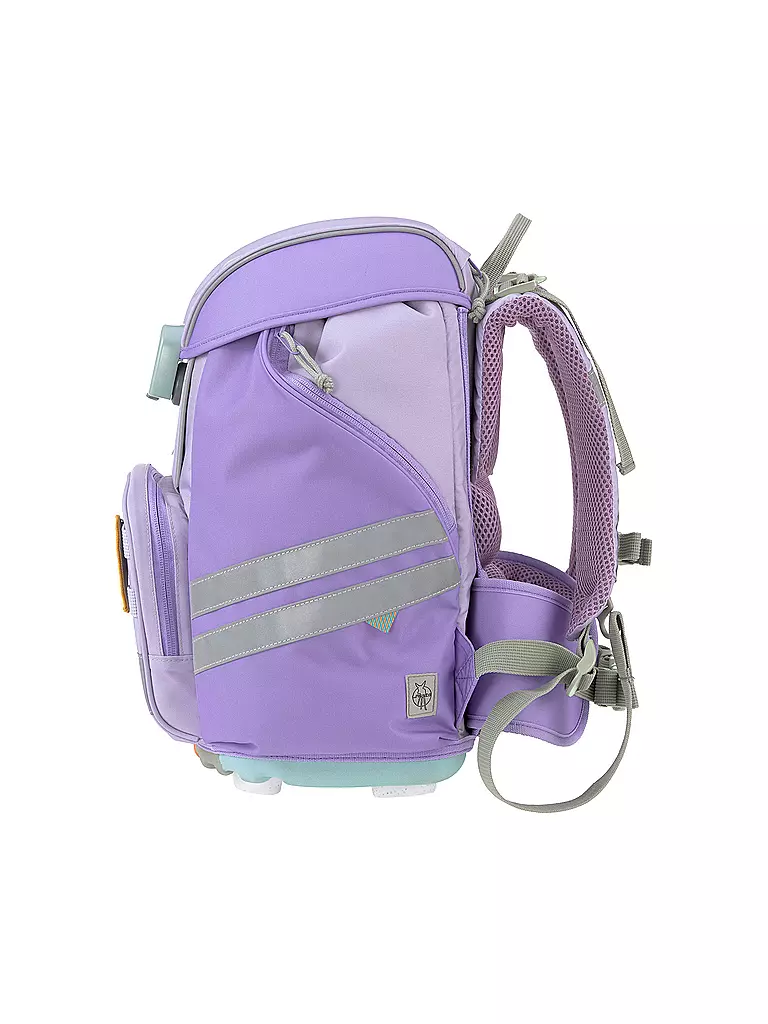 LÄSSIG | Schultaschen Set 7tlg Flexy Unique Violet | lila