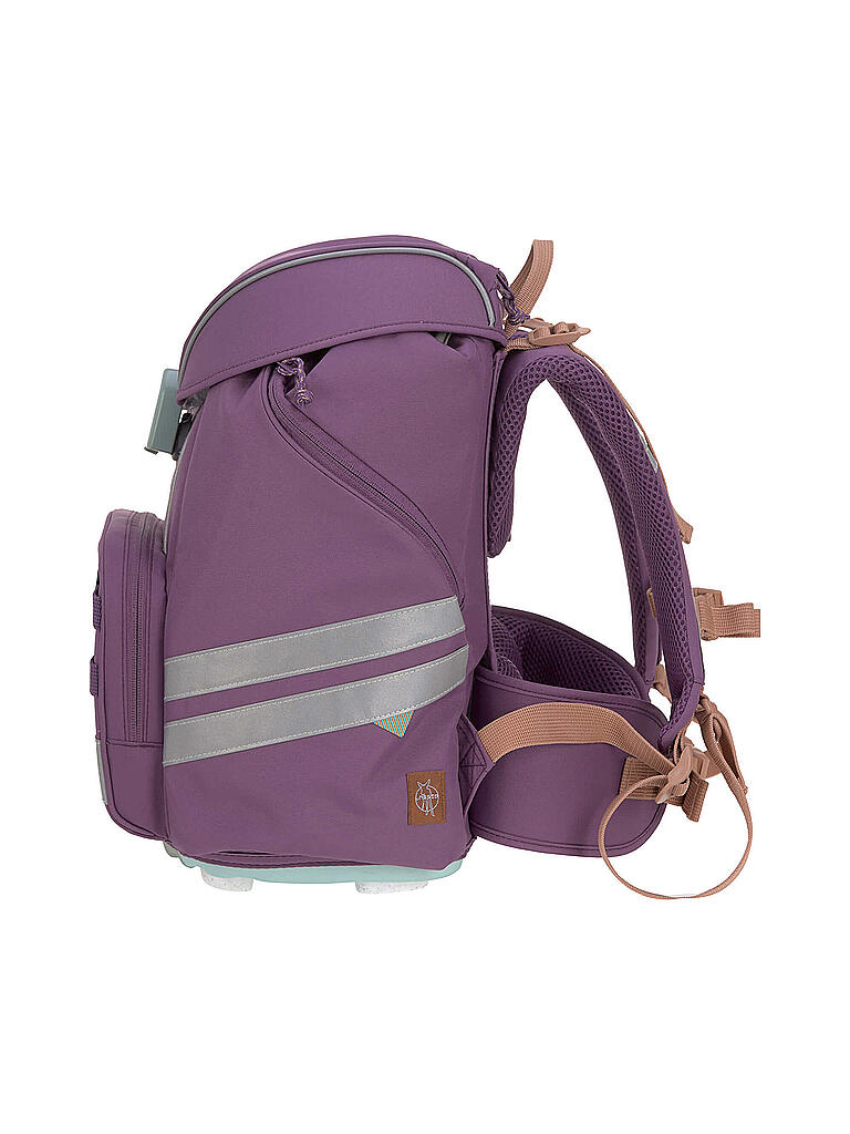LÄSSIG | Schultaschen Set 8tlg Flexy Unique Ehrlich Brothers (Special Edition) | rot