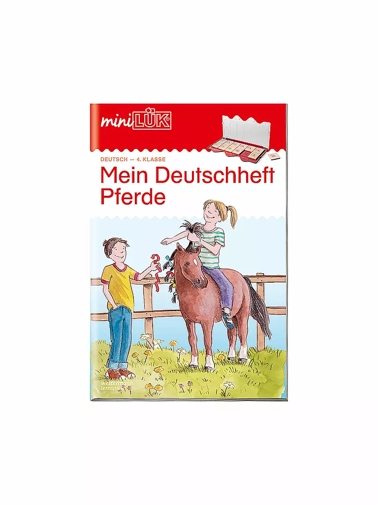 LÜK | miniLÜK - Mein Deutschheft Pferde 4.Klasse | keine Farbe