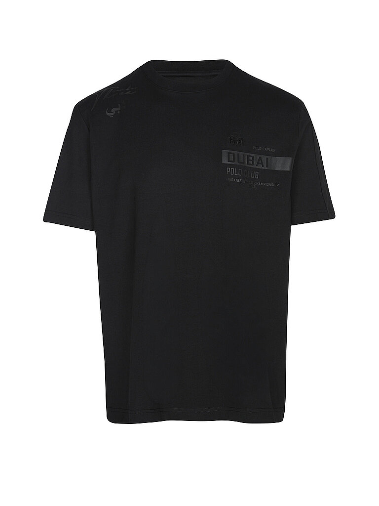 LA MARTINA T-Shirt  schwarz | XXL