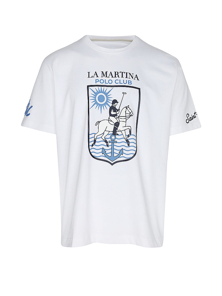 T-Shirt weiss L herren