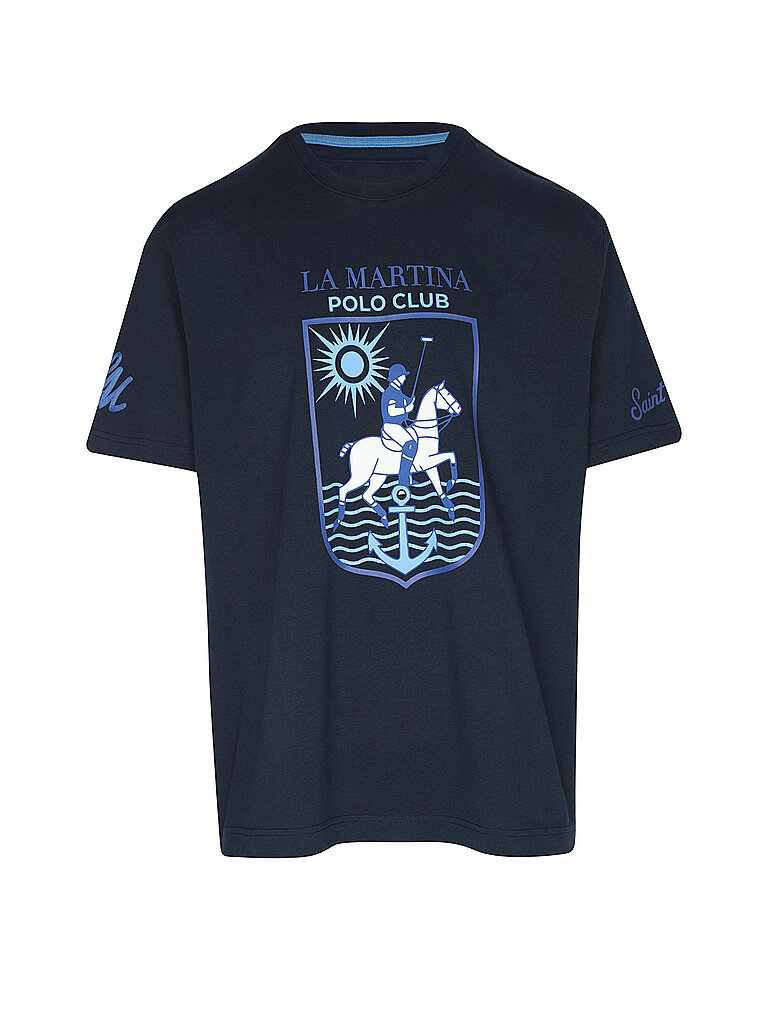 LA MARTINA T-Shirt blau M herren
