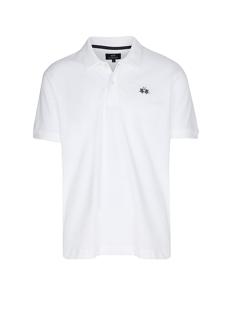 LA MARTINA Poloshirt  weiss | XL
