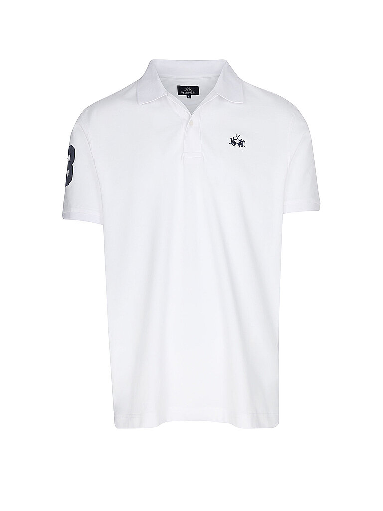 LA MARTINA Poloshirt  weiss | L