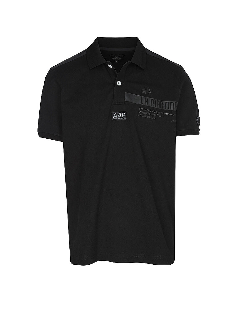 Poloshirt schwarz M herren