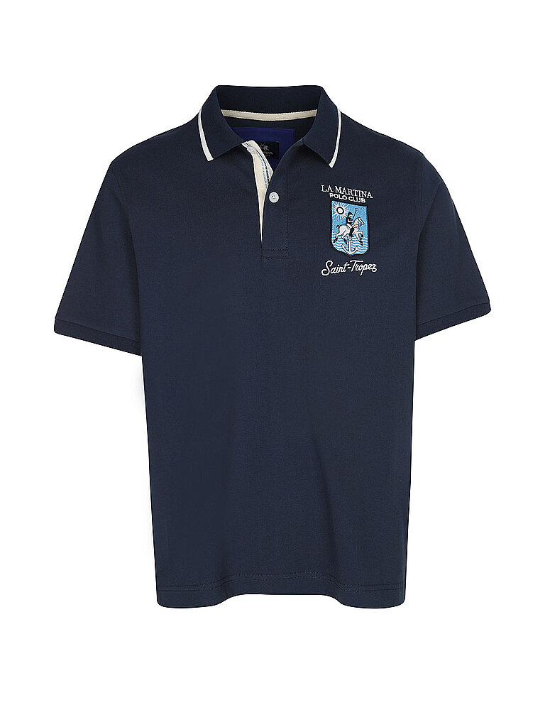 LA MARTINA Poloshirt  blau | XL