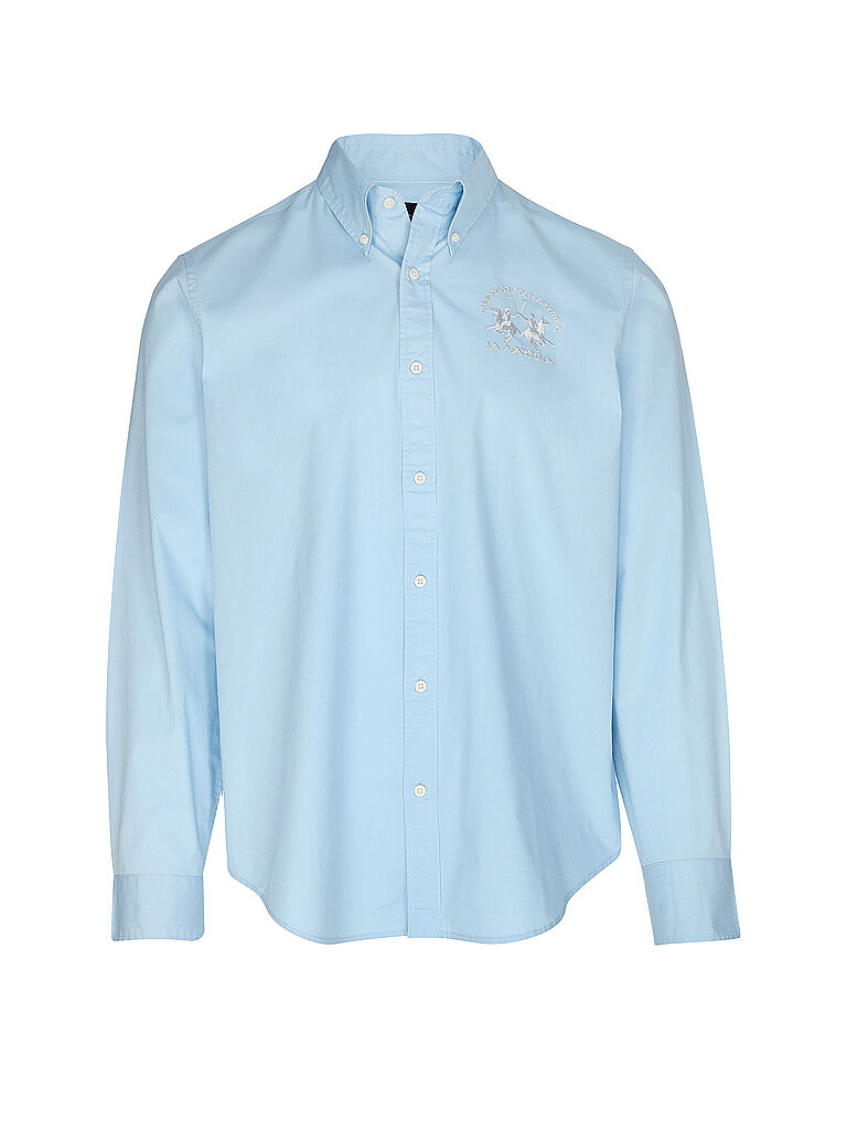 Hemd Regular Fit hellblau L herren