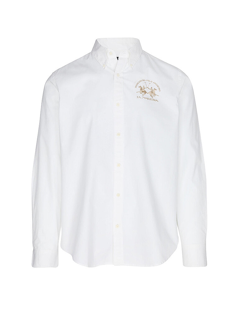 Hemd Regular Fit weiss L herren