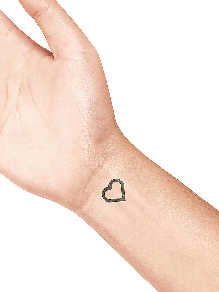 LA DOT | Tattoo Stone Small Heart (29) | keine Farbe