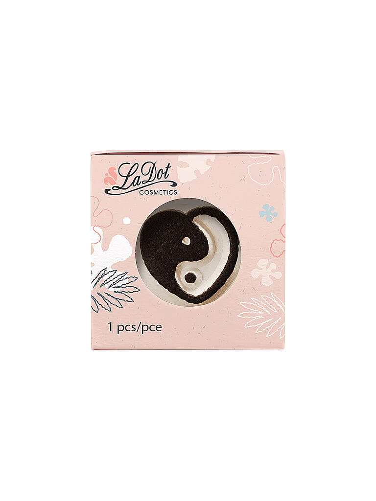 LA DOT | Tattoo Stone Small Yin Yang Heart ( 02 )  | transparent