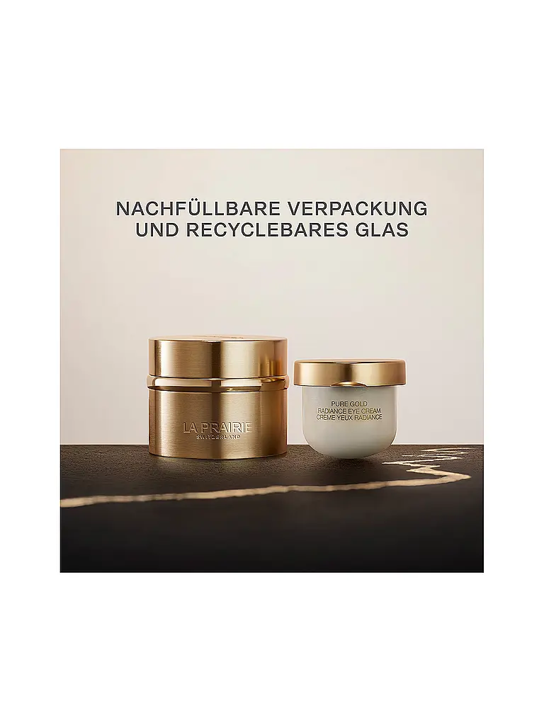 LA PRAIRIE | Augencreme - Pure Gold Radiance Eye Cream REFILL 20ml | keine Farbe