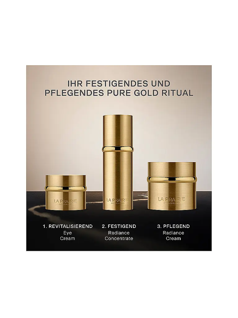 LA PRAIRIE | Augencreme - Pure Gold Radiance Eye Cream REFILL 20ml | keine Farbe