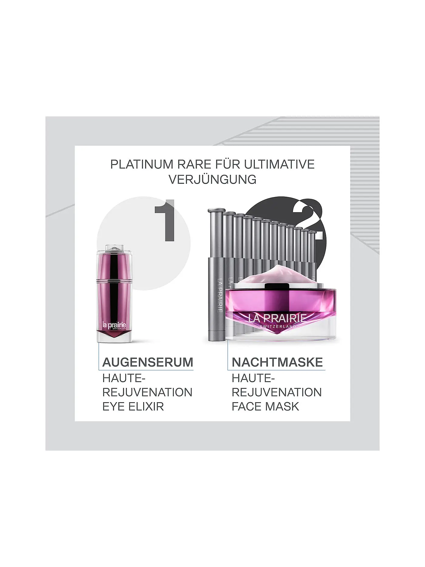 LA PRAIRIE | Platinum Rare Haute Rejuvenation Mask Refill 20ml  | keine Farbe