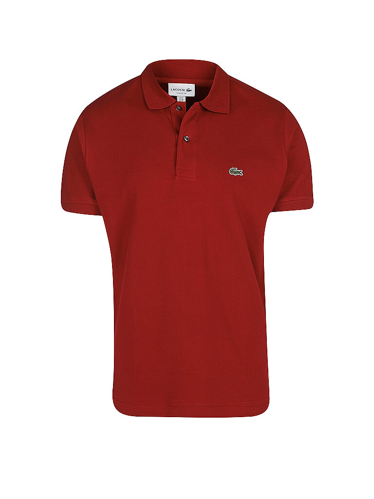 Poloshirt Classic Fit L1212 dunkelrot XXL herren