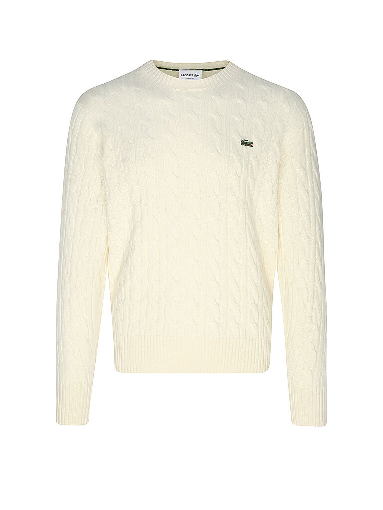 LACOSTE Pullover creme XXL herren
