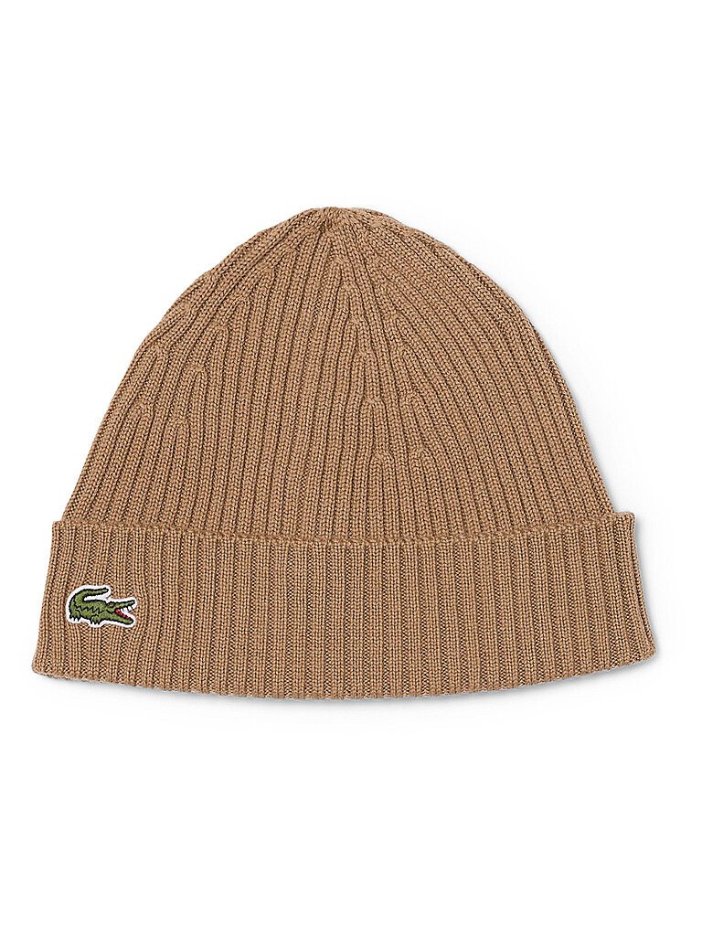 LACOSTE Mütze - Haube  beige | ONE SIZE