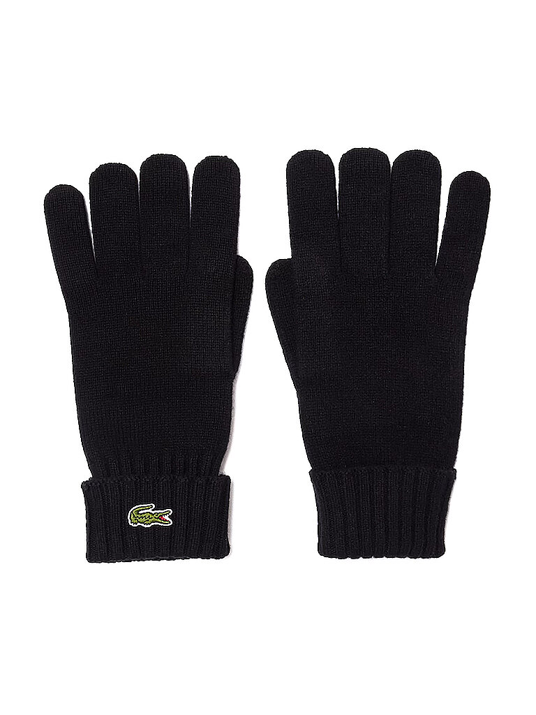 LACOSTE Handschuhe schwarz | S