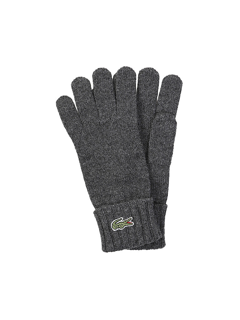 LACOSTE Handschuhe grau | S