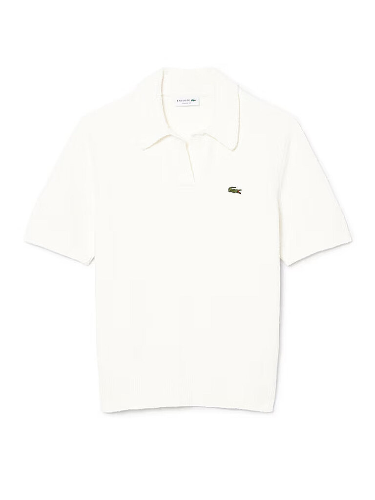 LACOSTE Poloshirt  weiss | L