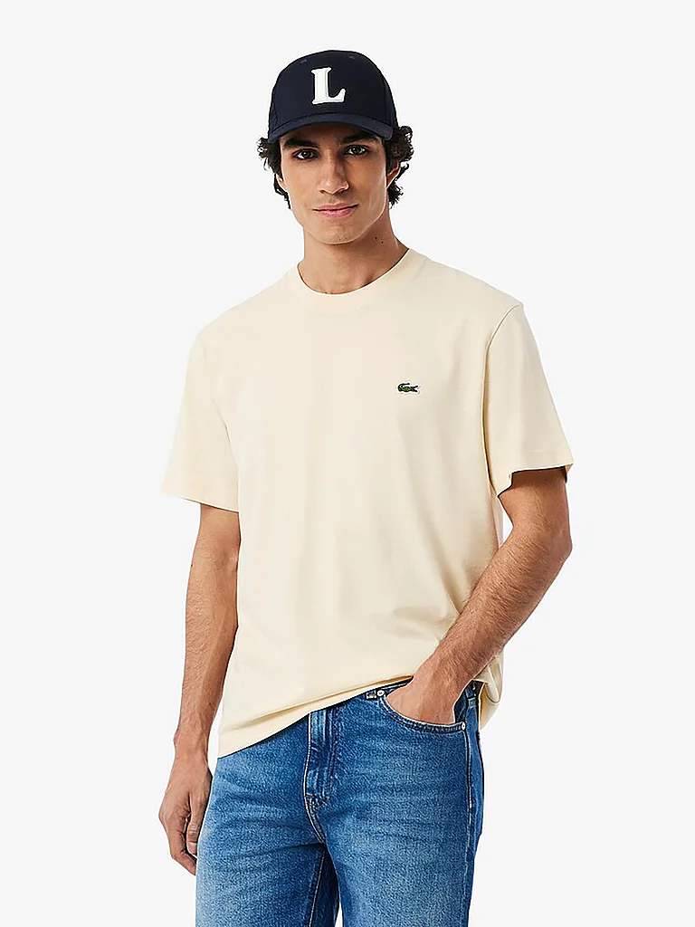 Lacoste - T-shirt - Taille T5 Beige homme 2