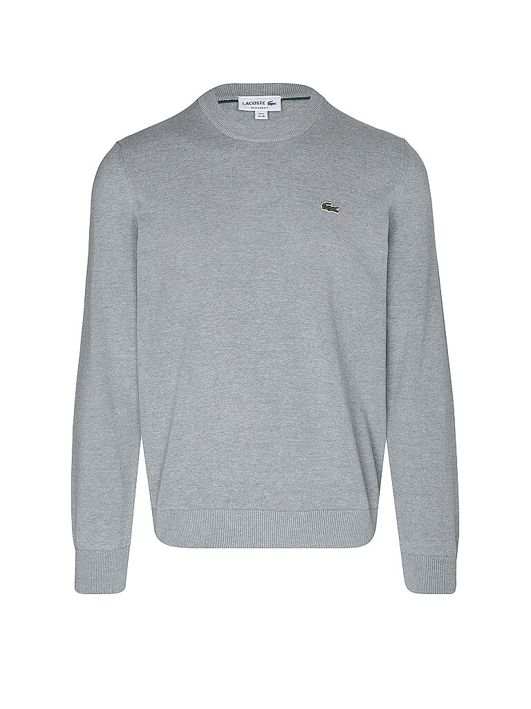 LACOSTE Pullover  hellgrau | S