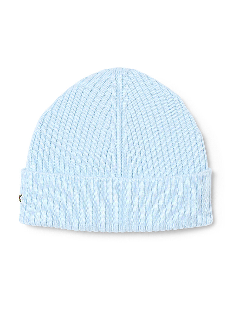 LACOSTE Mütze - Haube  hellblau | ONE SIZE