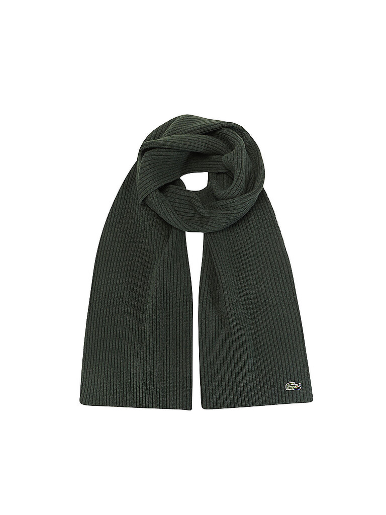 LACOSTE Schal  dunkelgrün | ONE SIZE