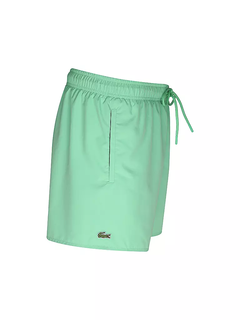 LACOSTE | Badeshorts | grün