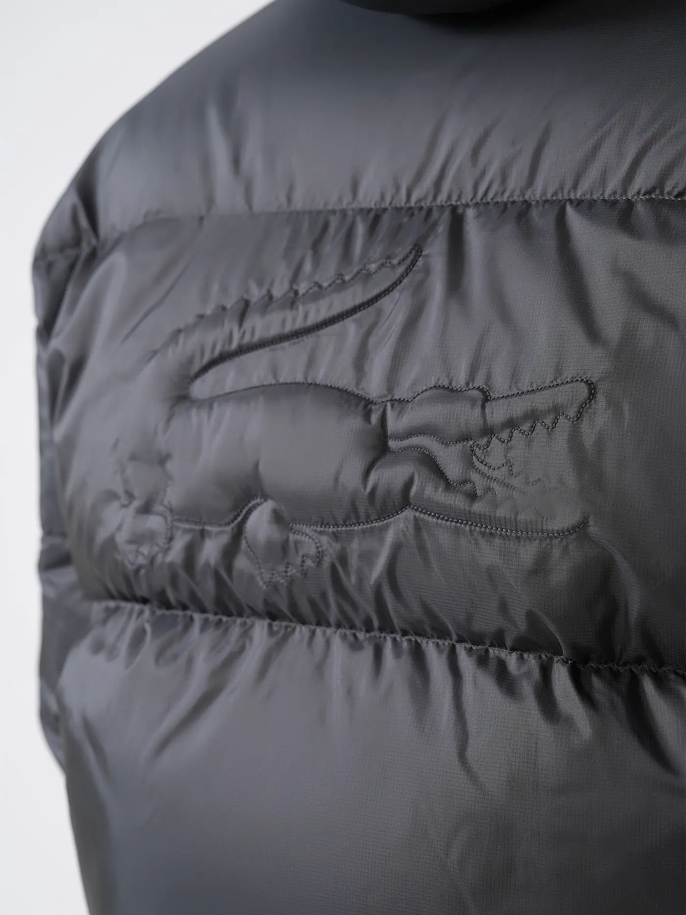 LACOSTE | Daunenjacke  | schwarz