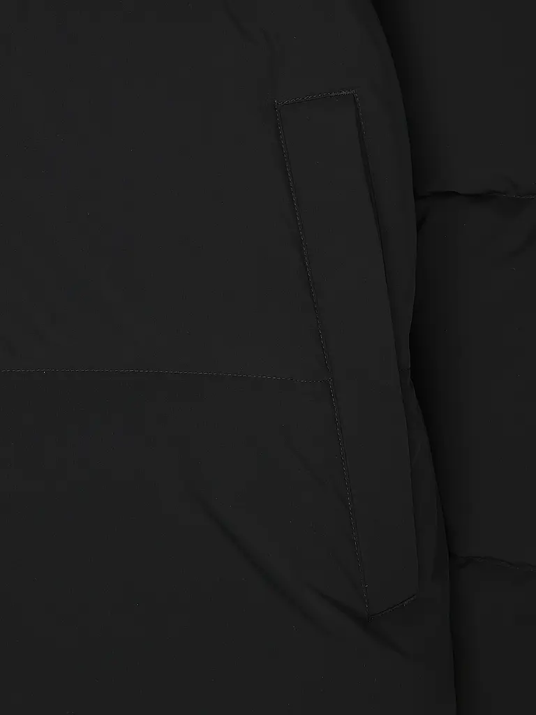 LACOSTE | Daunensteppjacke | schwarz