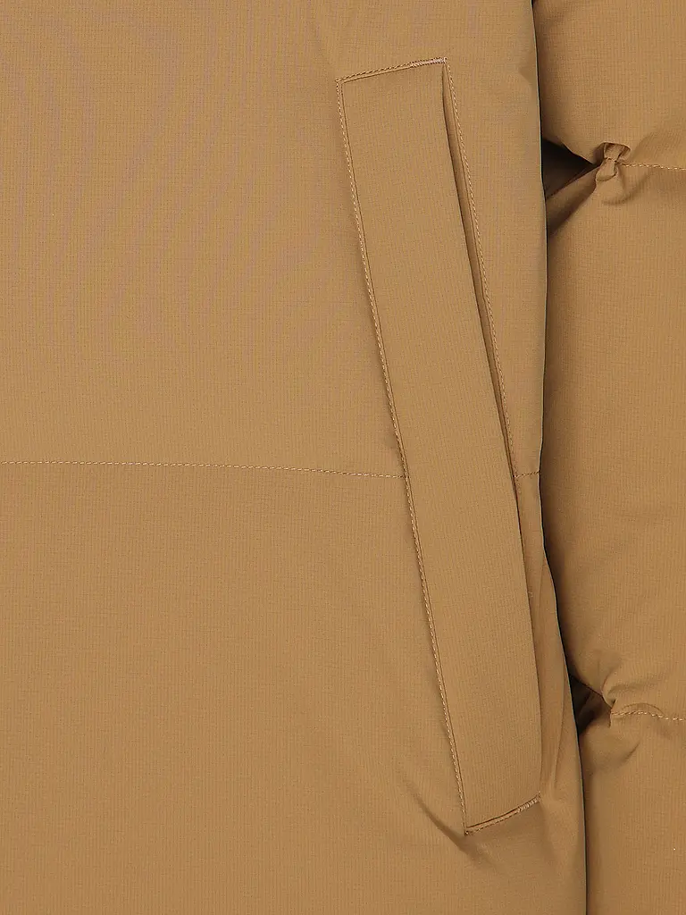 LACOSTE | Daunensteppjacke | braun