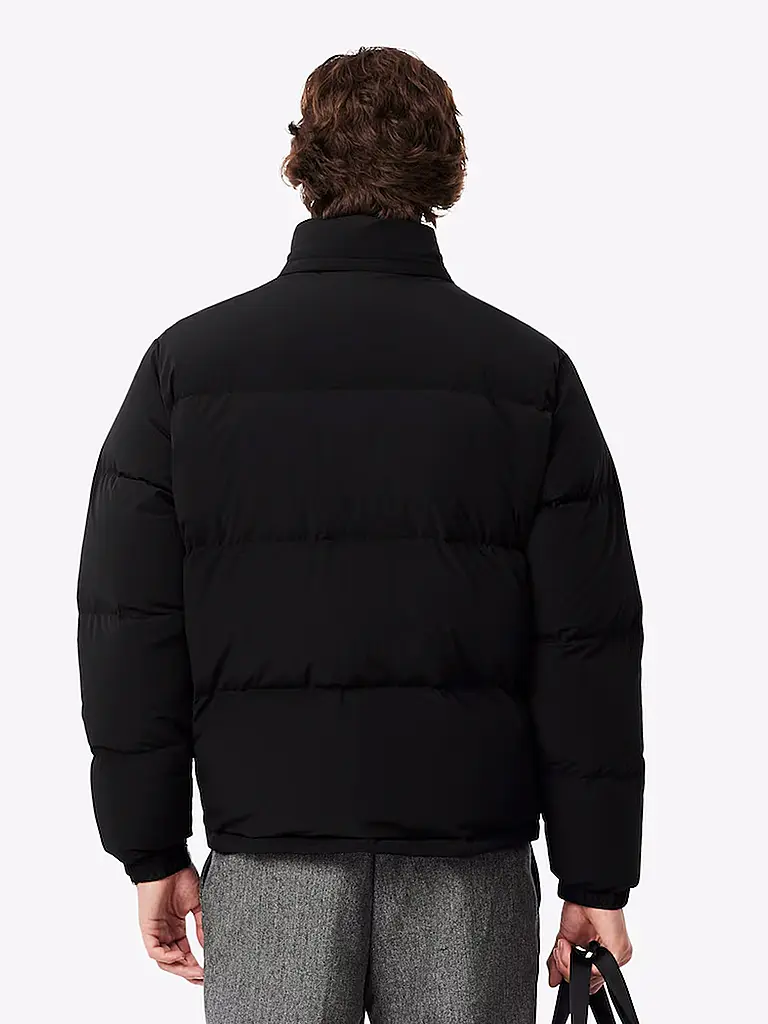 LACOSTE | Daunensteppjacke | schwarz