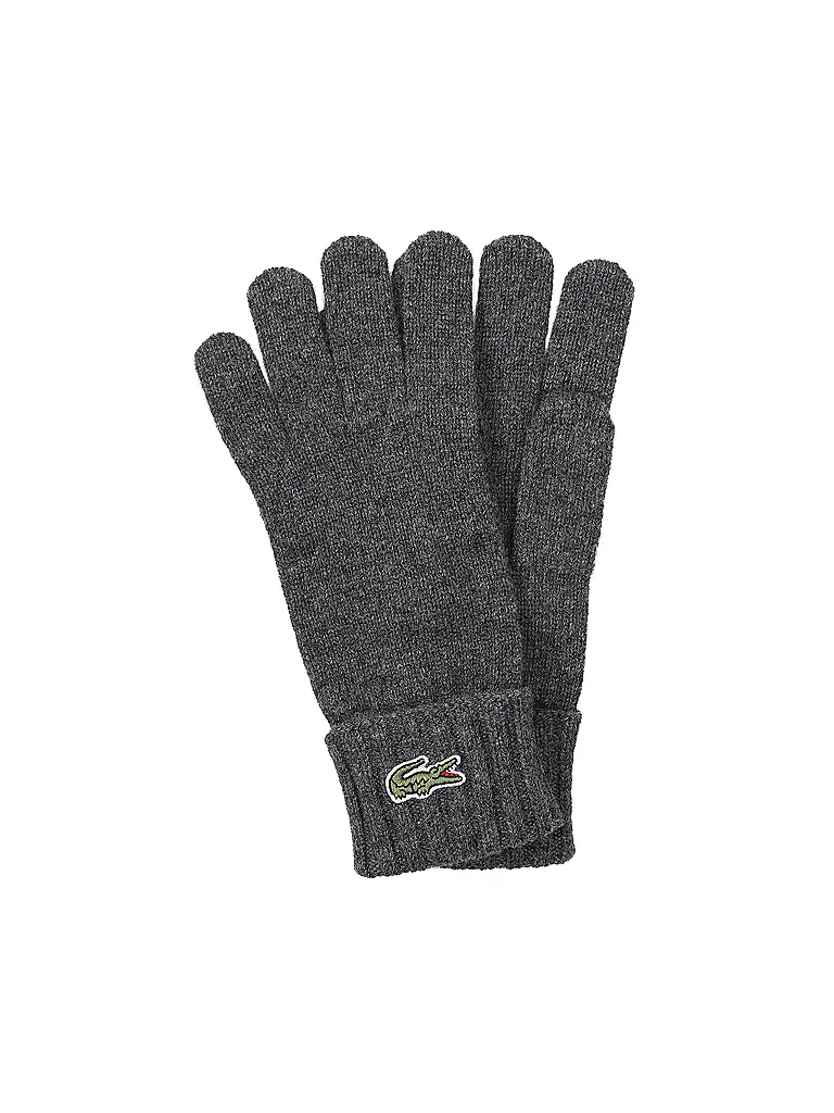 LACOSTE | Handschuhe | grau