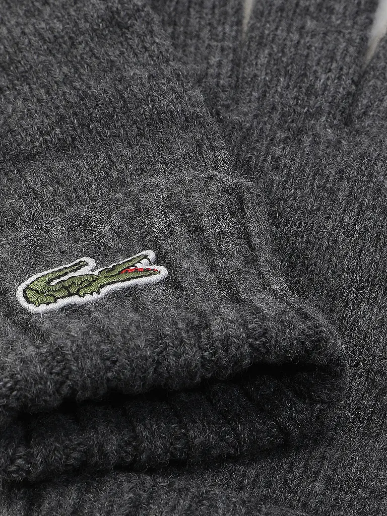 LACOSTE | Handschuhe | grau