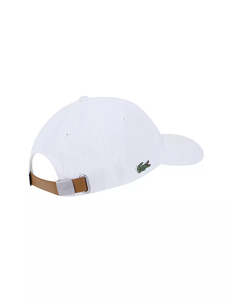 LACOSTE | Kappe Basecap | weiss