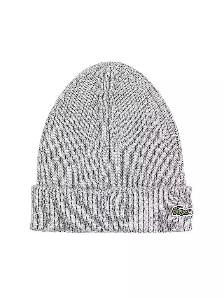 Mütze grau - Beanie LACOSTE