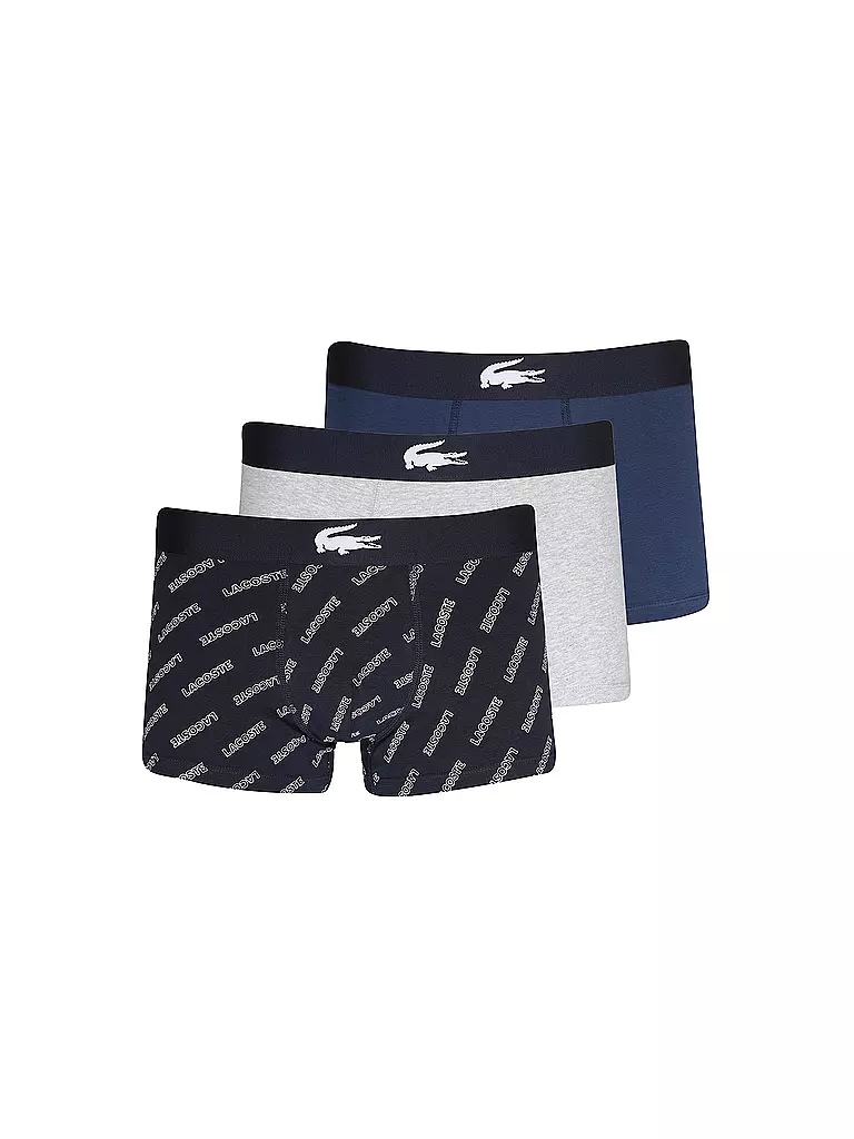 LACOSTE | Pants 3er Pkg marine bedruckt | blau