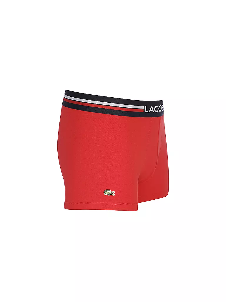 LACOSTE | Pants 3er Pkg navy grey red | bunt