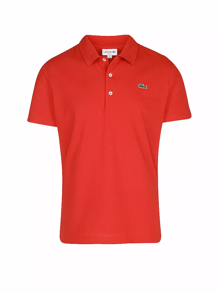 LACOSTE | Poloshirt Slim Fit | rot