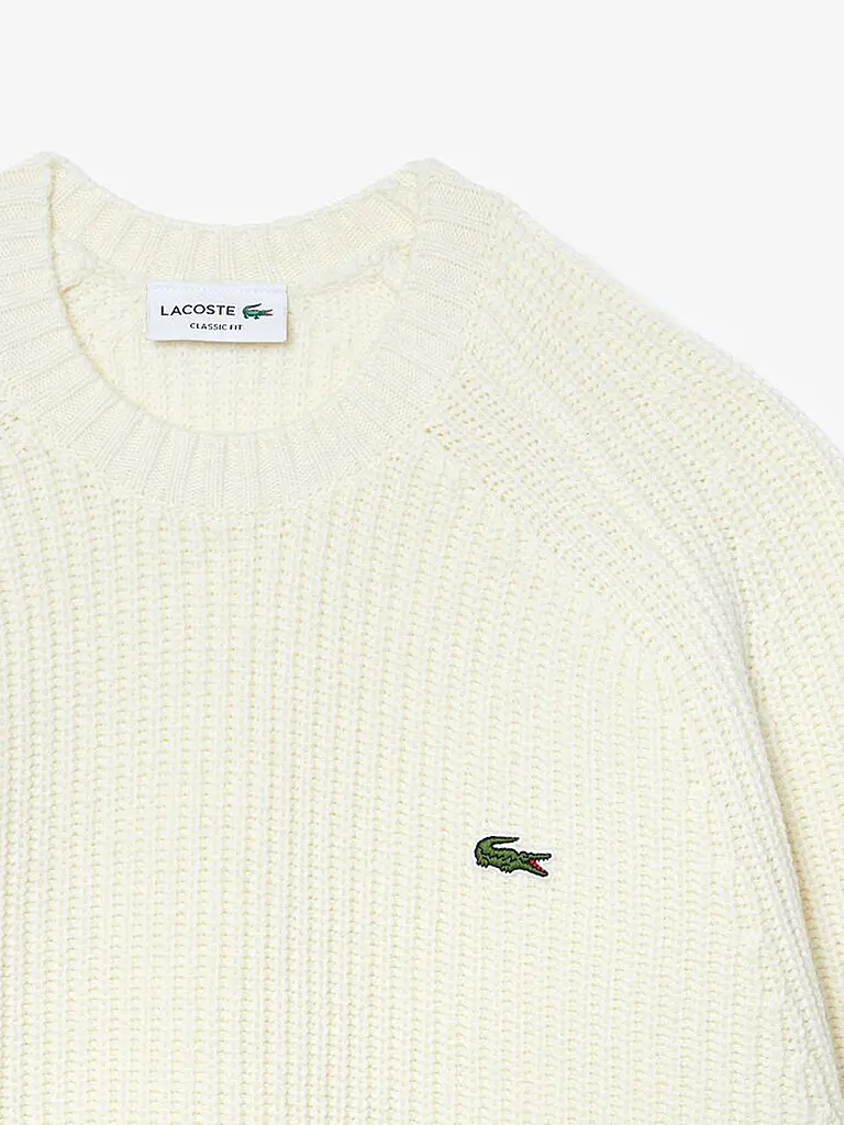 LACOSTE | Pullover  | creme